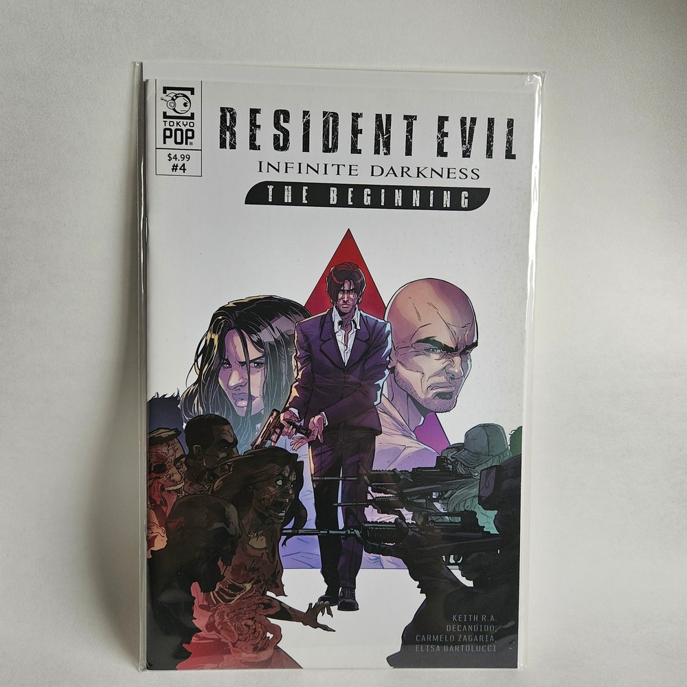 Resident Evil Infinite Darkness The Beginning #4 TokyoPop Comic Book 2022 Leon S